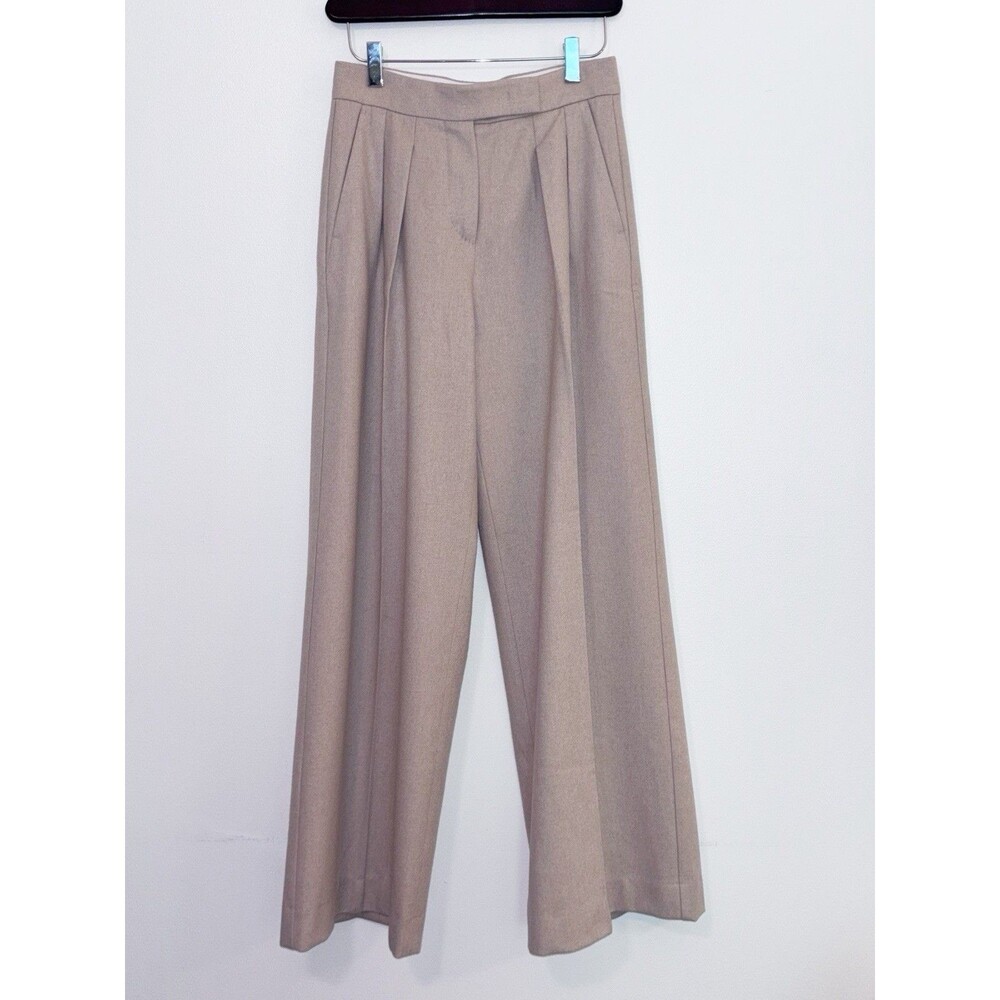MaxMara Cashmere & Camel Hair wide Leg Pants Size 4(US) 38 (IT)